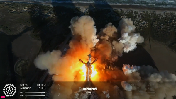 SpaceX က နောက်ထပ် Starship Booster တစ်စင်းကို ညှပ်ဖမ်းပြနိုင်ခဲ့